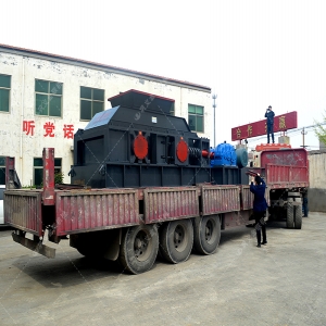 大型對輥制砂機1208型制砂機發(fā)往內(nèi)蒙古