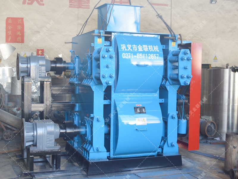 4PG0806中型四輥破碎機(jī)發(fā)貨圖片_發(fā)往廣西南寧_破碎鐵礦石