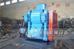 4PG0806中型四輥破碎機發(fā)貨圖片_發(fā)往廣西南寧_破碎鐵礦石